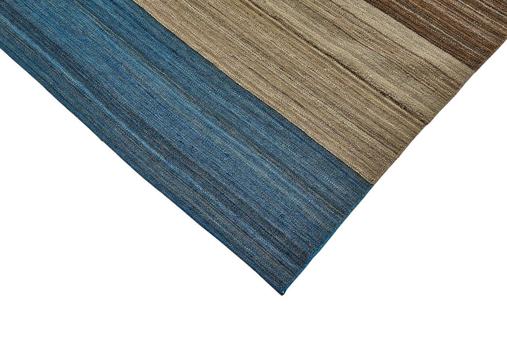 10x13 Contemporary Wool Kilim Rug - 51746