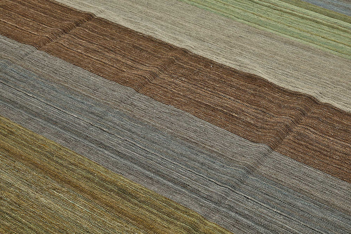 10x13 Contemporary Wool Kilim Rug - 51746