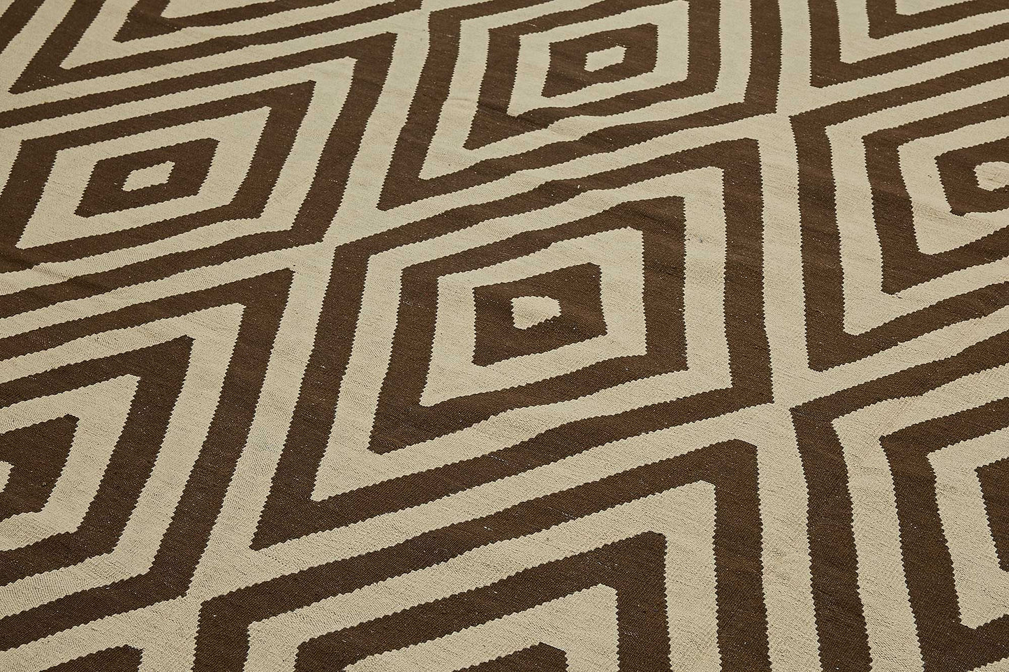 9x12 Contemporary Wool Kilim Rug - 51748