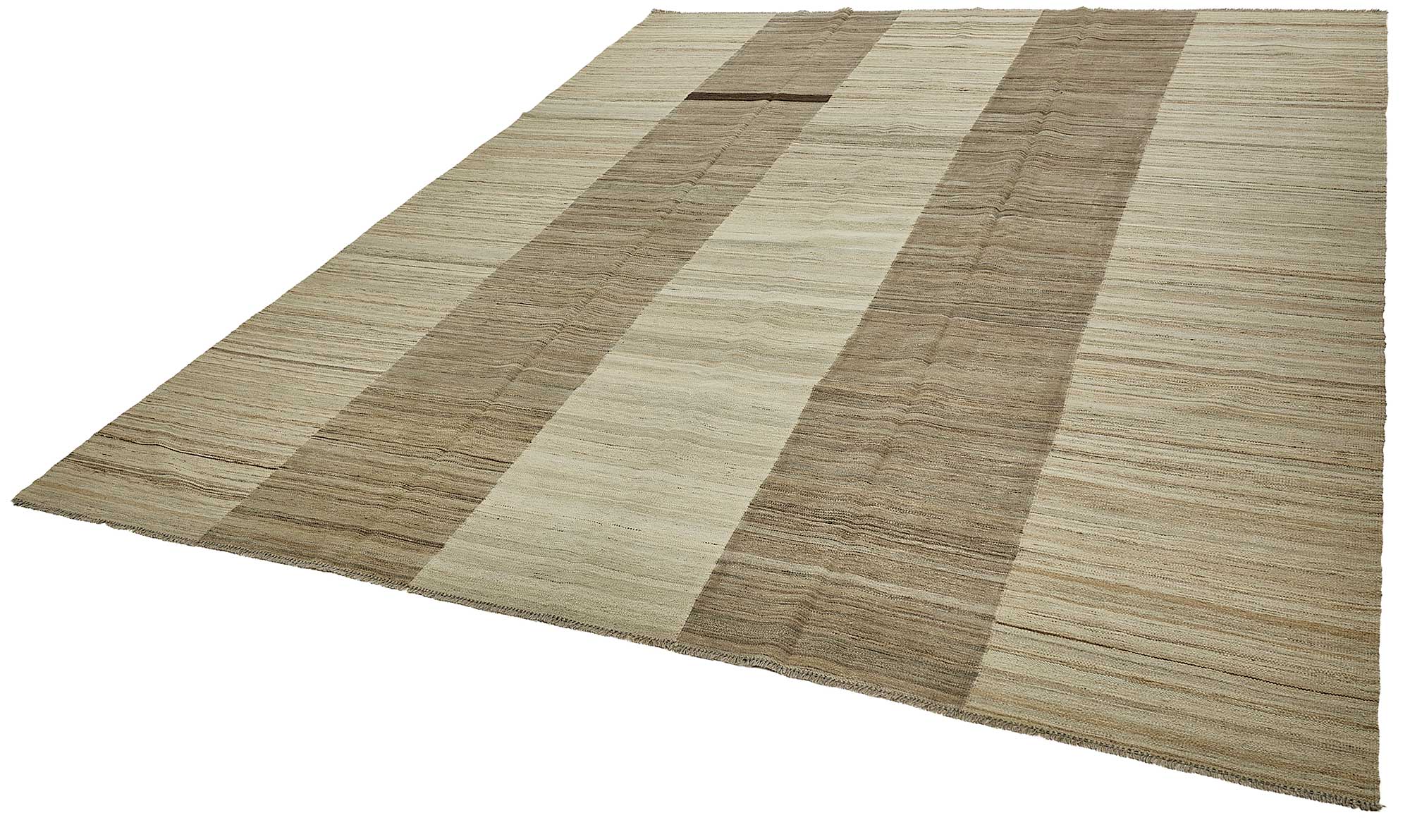 9x11 Contemporary Wool Kilim Rug - 51749