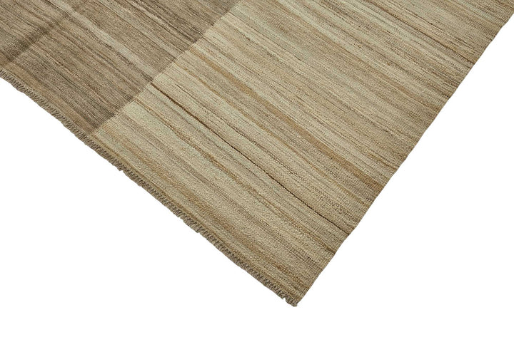 9x11 Contemporary Wool Kilim Rug - 51749