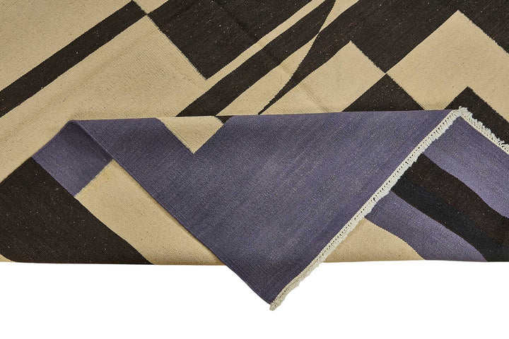 9x12 Contemporary Wool Kilim Rug - 51750