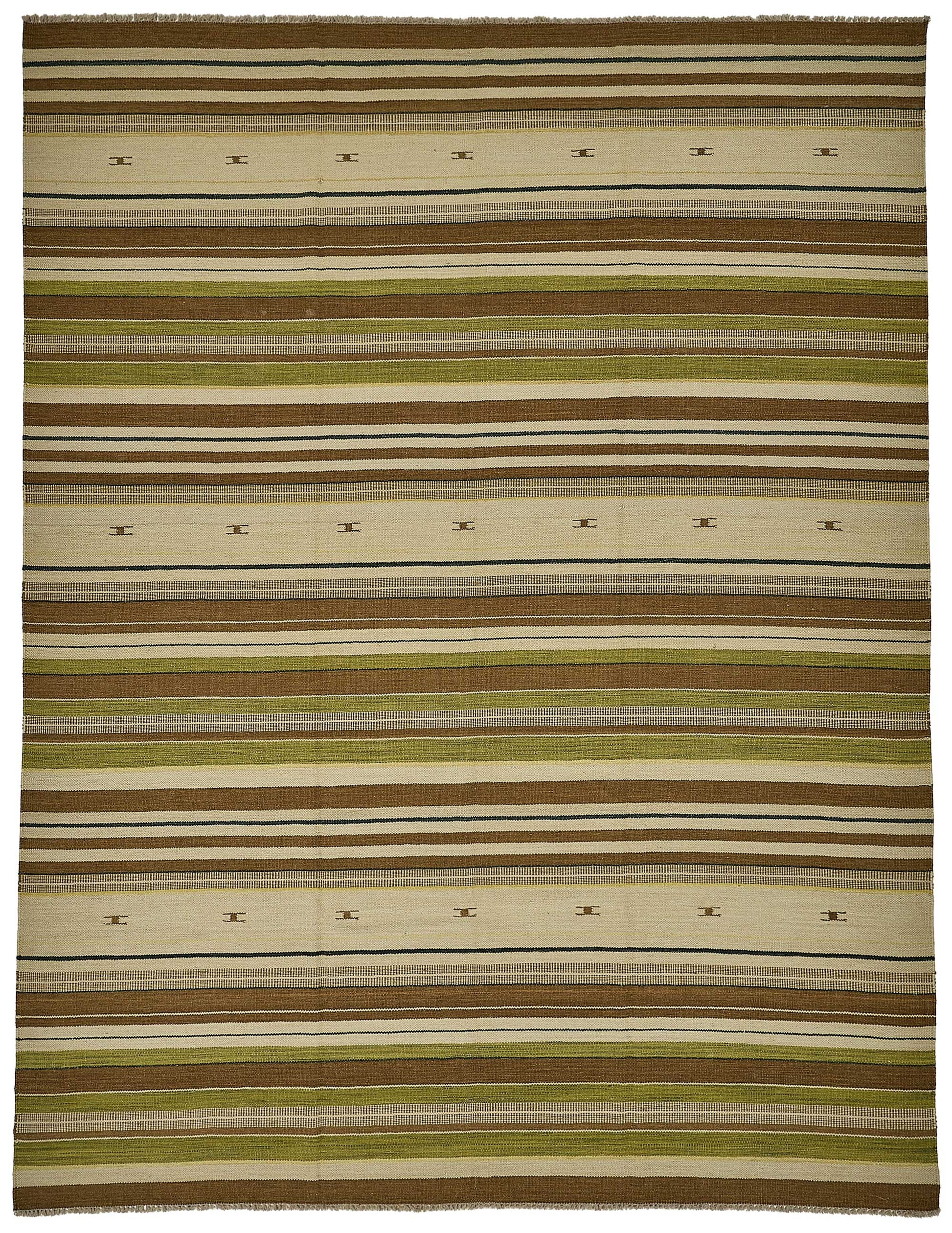 9x12 Contemporary Wool Kilim Rug - 51751