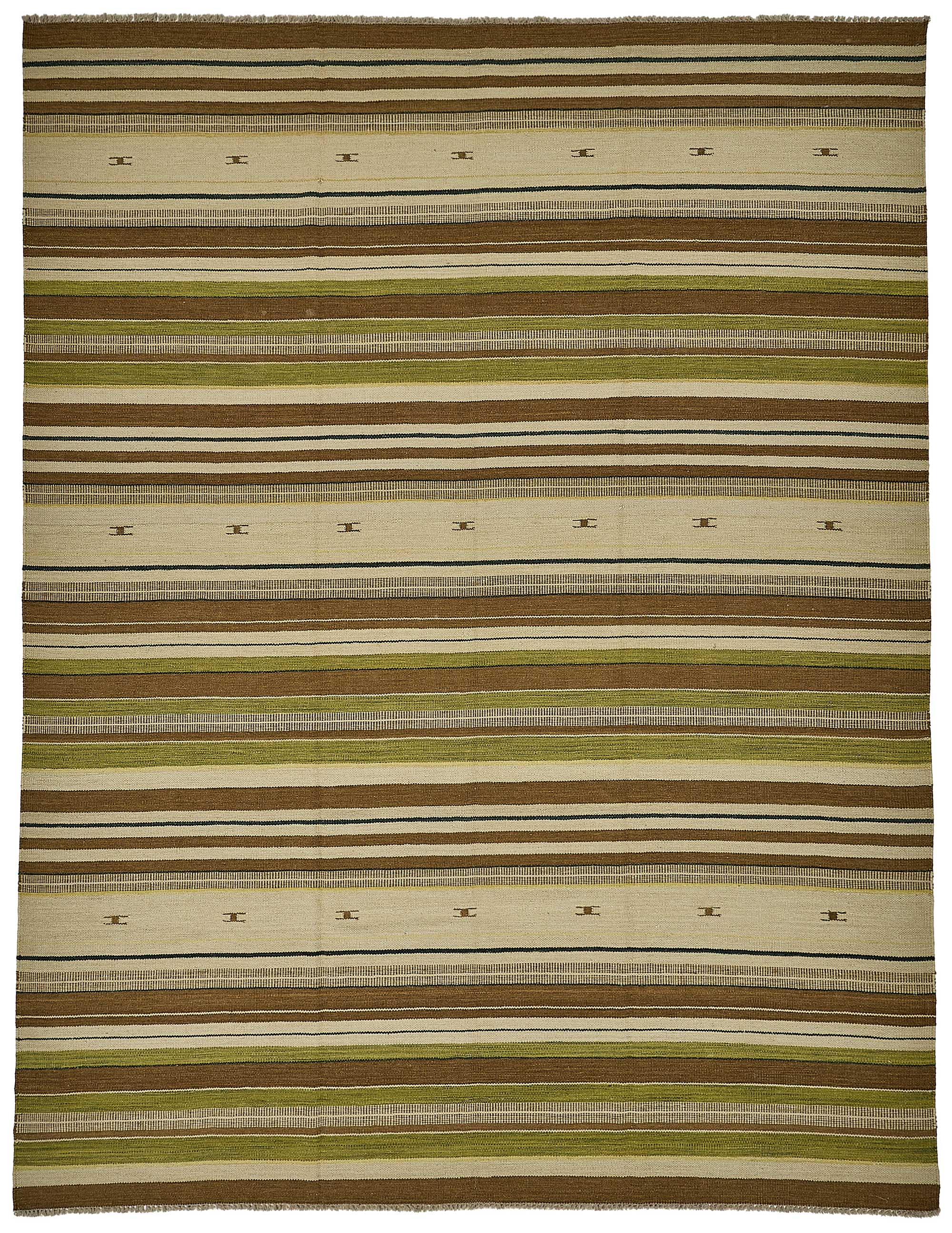 9x12 Contemporary Wool Kilim Rug - 51751