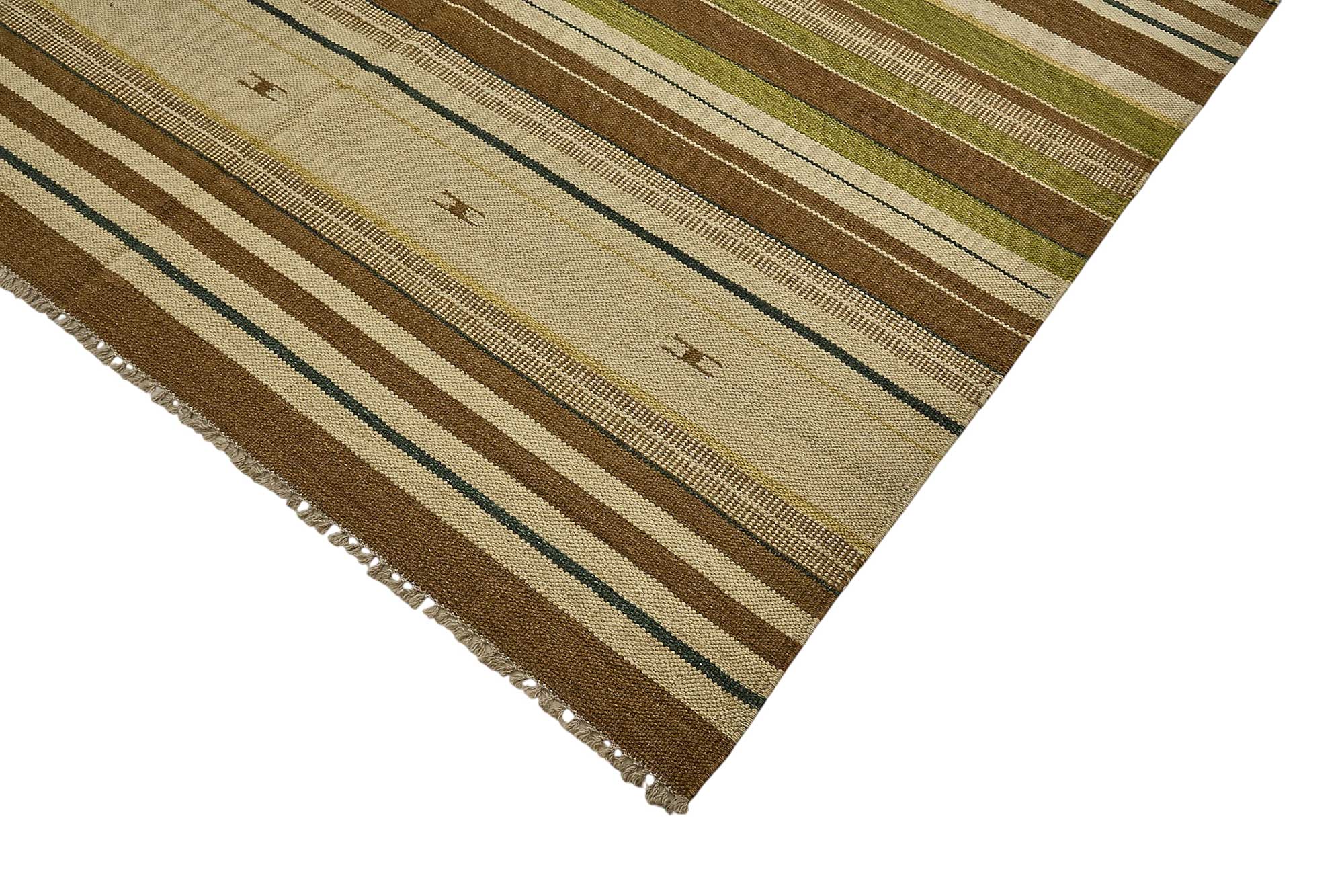9x12 Contemporary Wool Kilim Rug - 51751