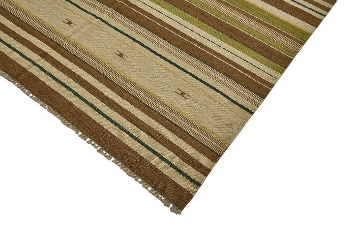 9x12 Contemporary Wool Kilim Rug - 51751