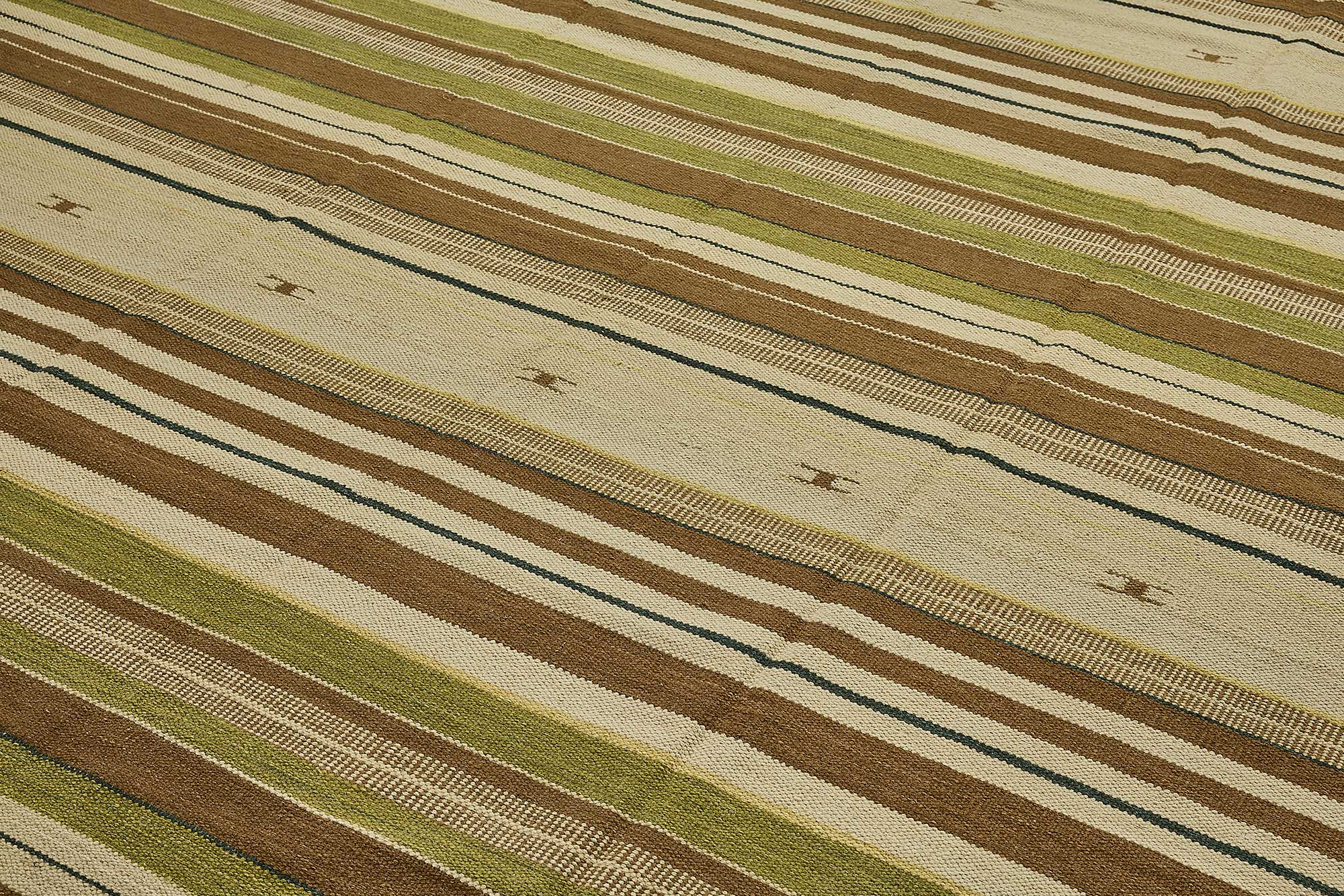 9x12 Contemporary Wool Kilim Rug - 51751