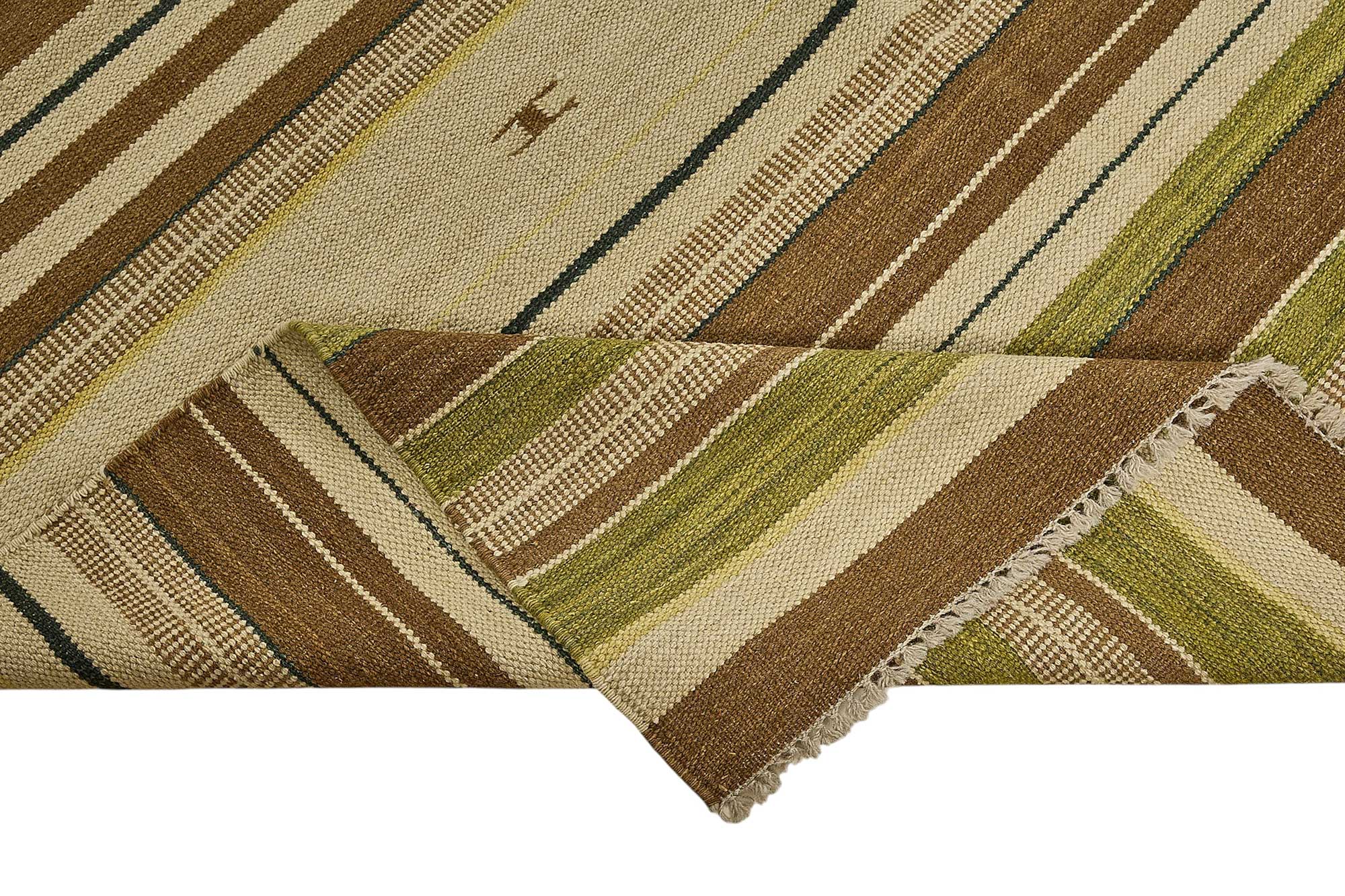 9x12 Contemporary Wool Kilim Rug - 51751