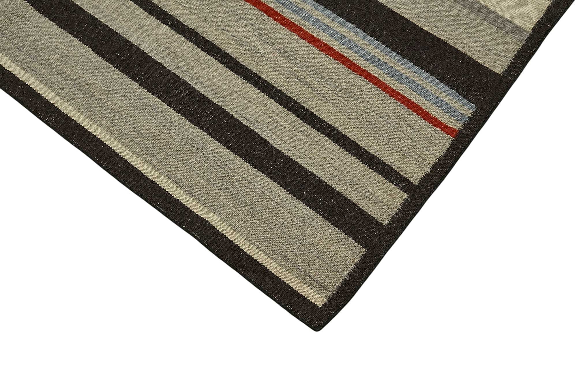 9x12 Contemporary Wool Kilim Rug - 51752