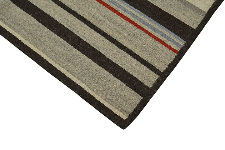 9x12 Contemporary Wool Kilim Rug - 51752