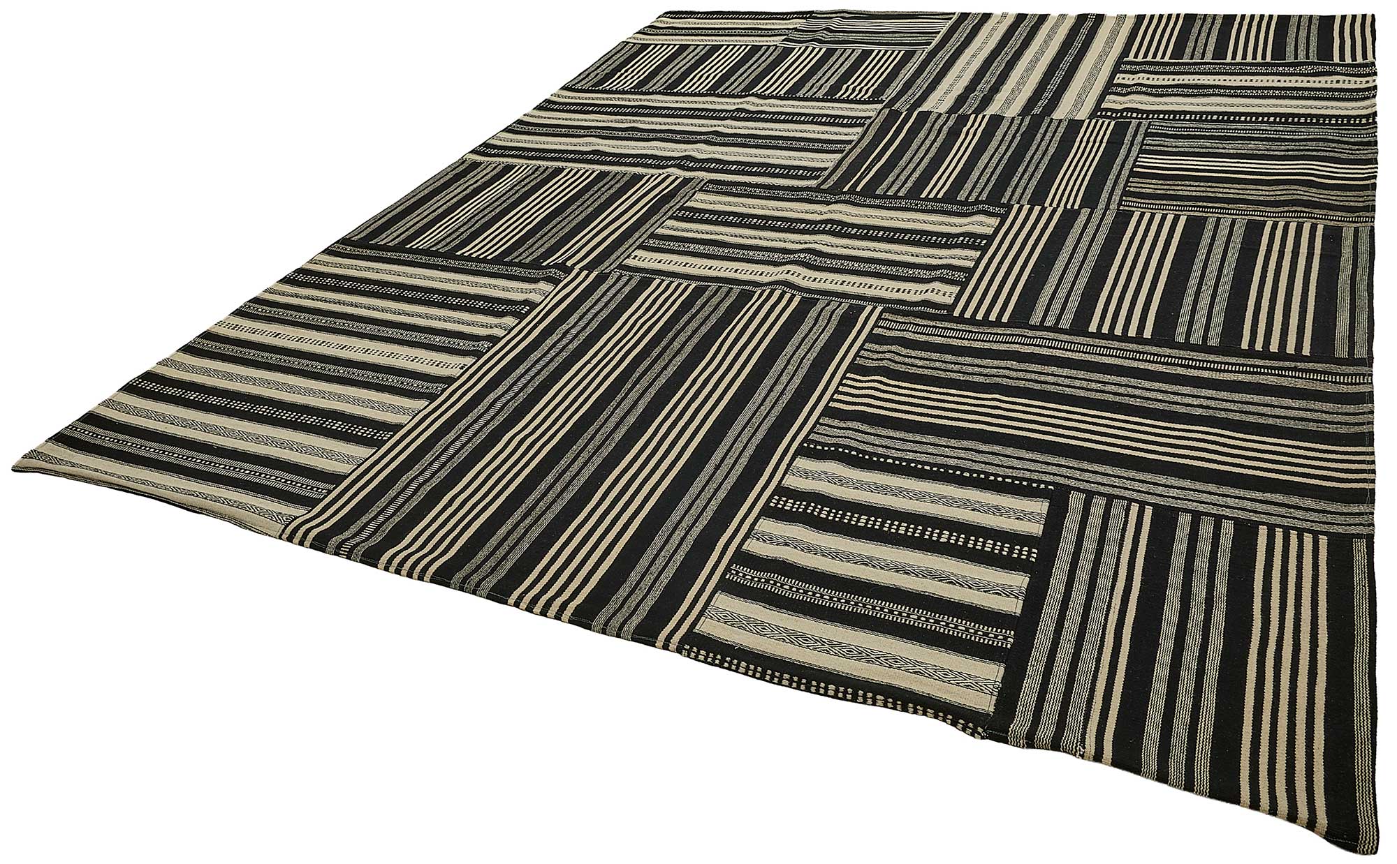9x12 Contemporary Wool Kilim Rug - 51753