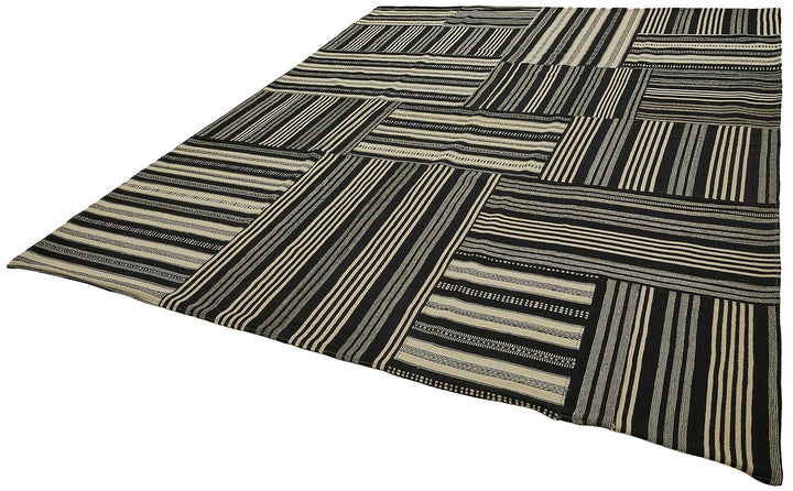 9x12 Contemporary Wool Kilim Rug - 51753