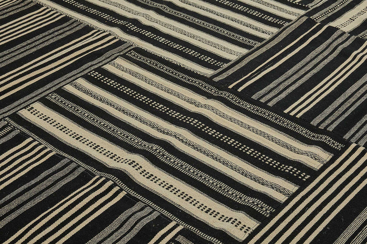 9x12 Contemporary Wool Kilim Rug - 51753