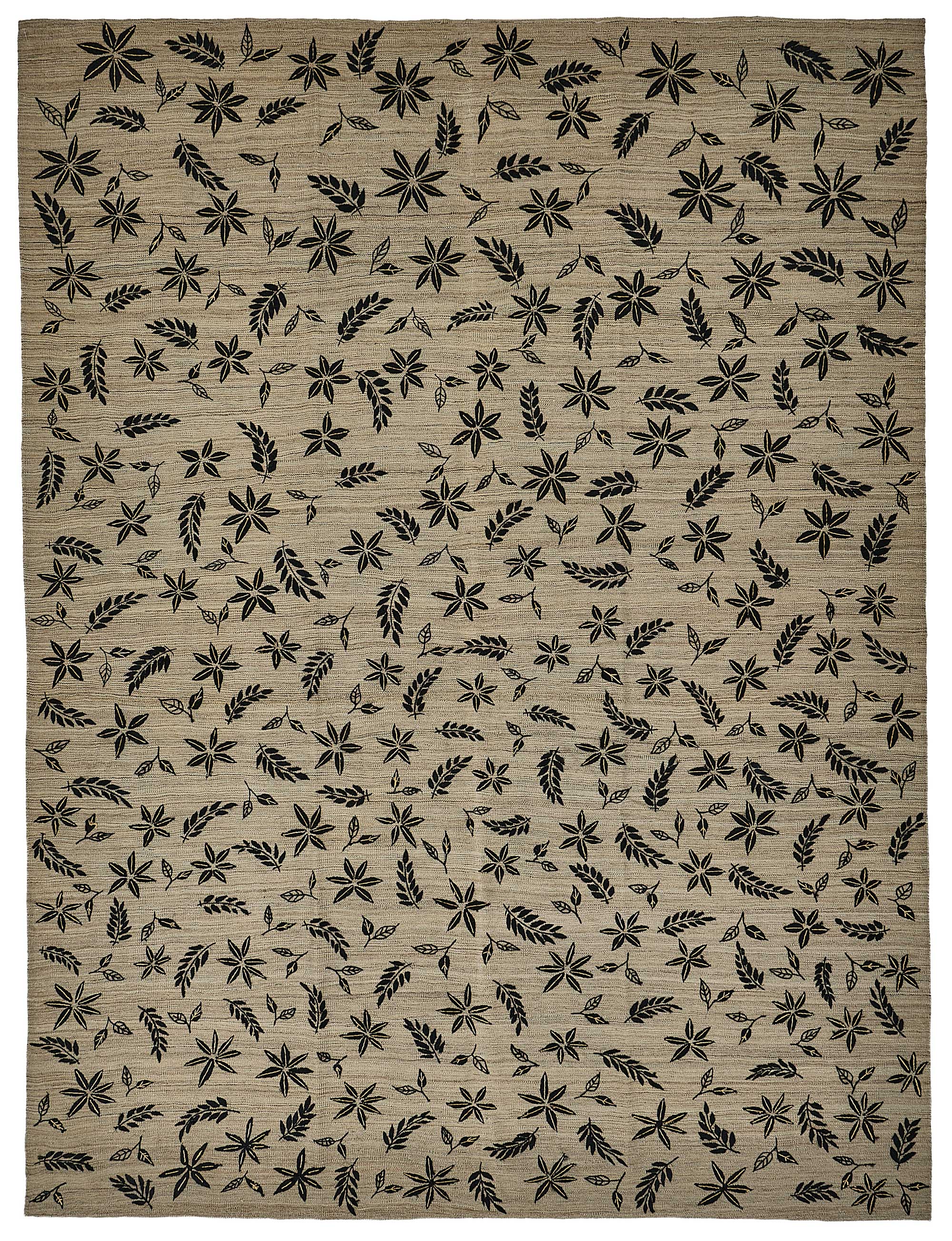 8x11 Contemporary Wool Kilim Rug - 51754