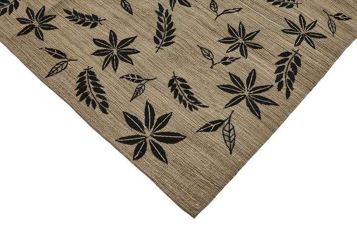 8x11 Contemporary Wool Kilim Rug - 51754