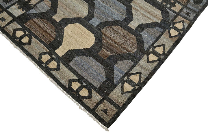 9x12 Contemporary Wool Kilim Rug - 51760