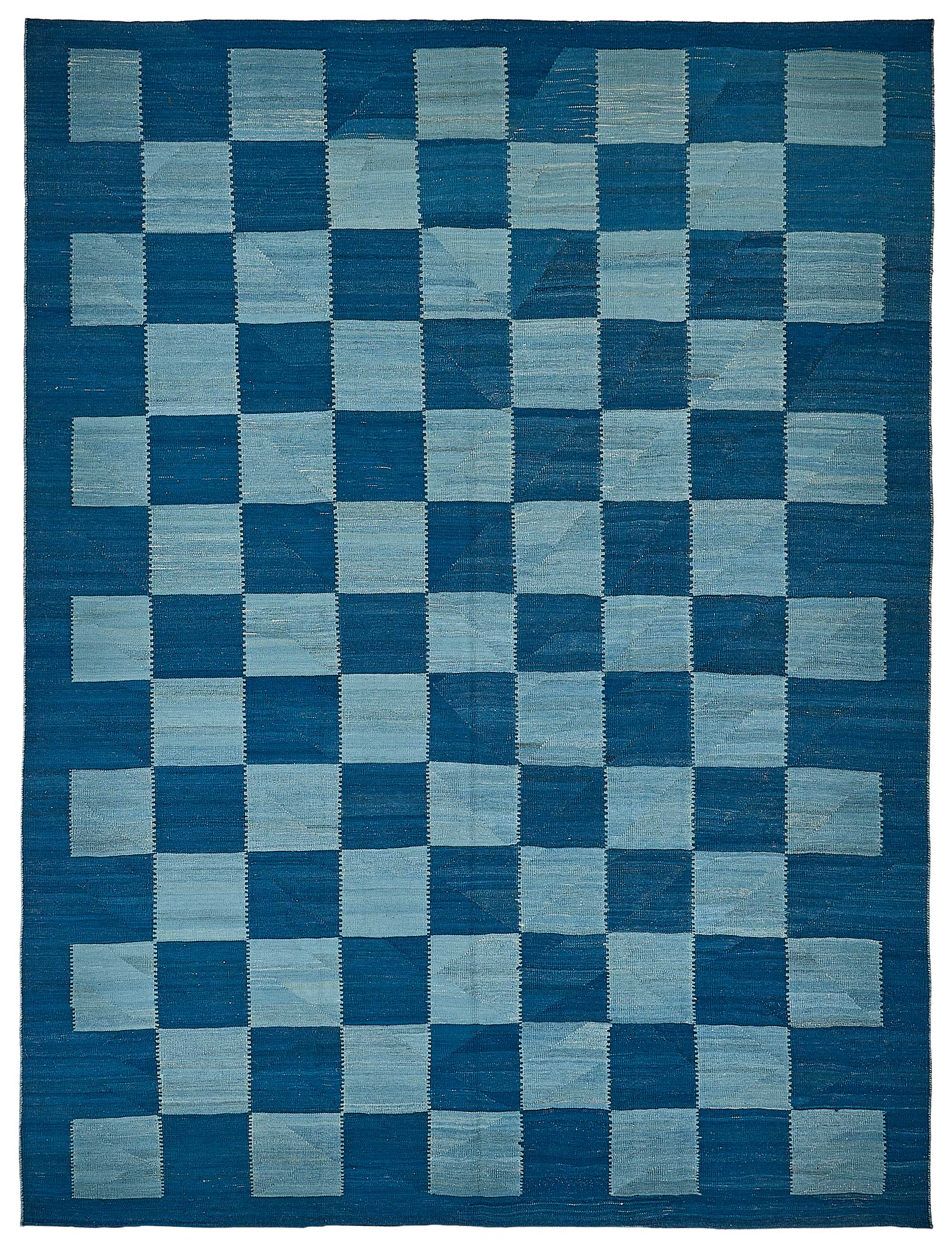 9x12 Contemporary Wool Kilim Rug - 51761