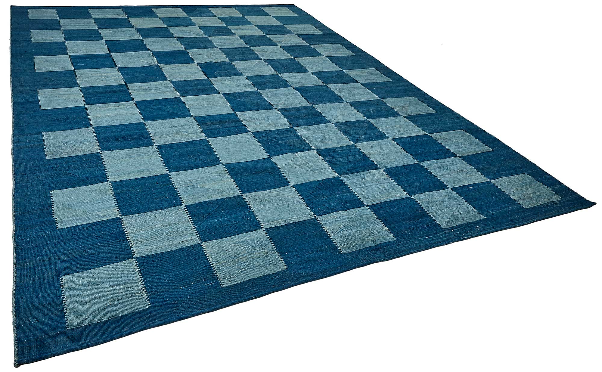 9x12 Contemporary Wool Kilim Rug - 51761