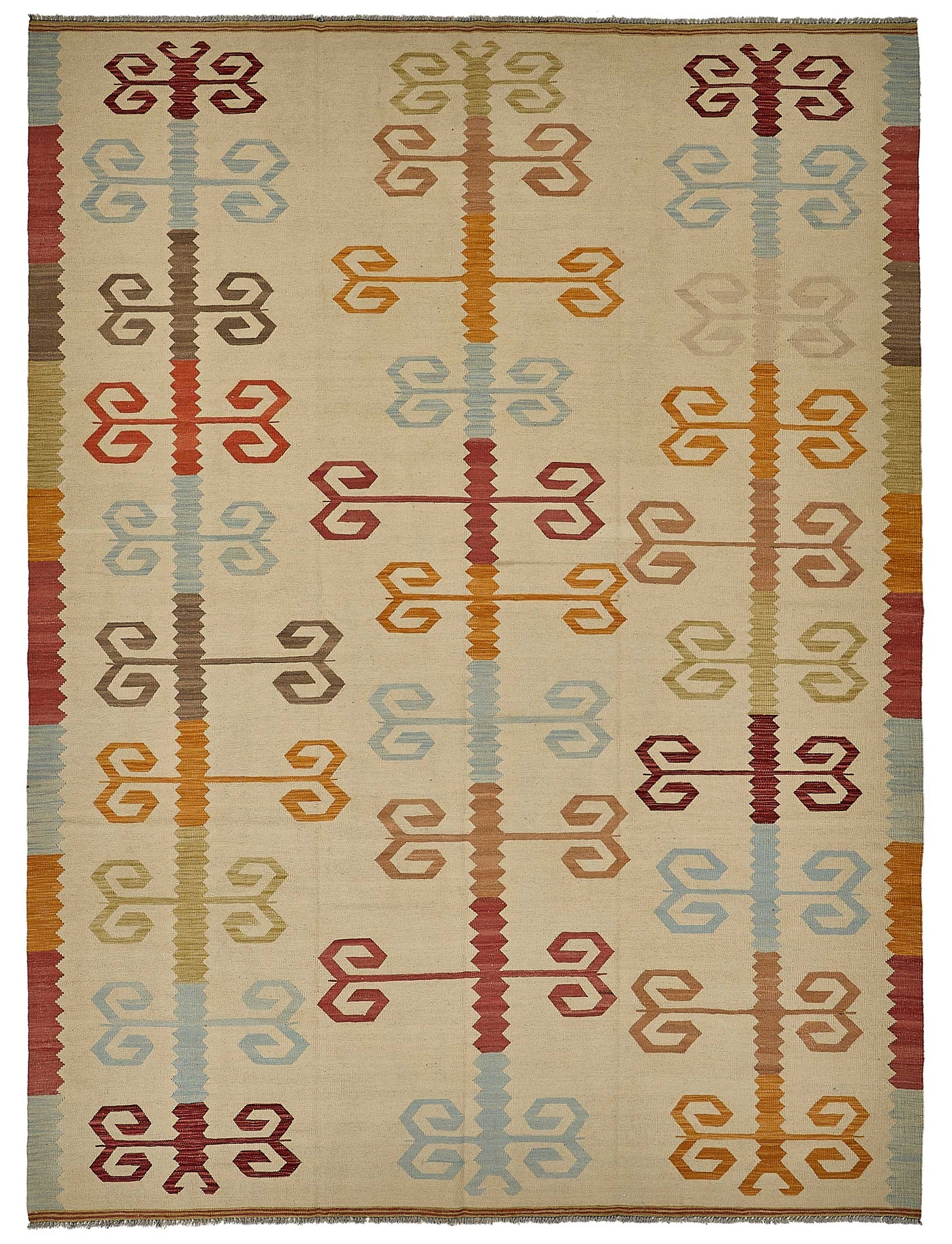9x12 Contemporary Wool Kilim Rug - 51763