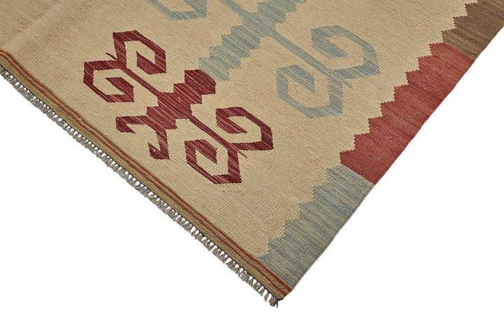 9x12 Contemporary Wool Kilim Rug - 51763