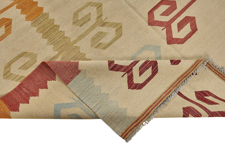 9x12 Contemporary Wool Kilim Rug - 51763