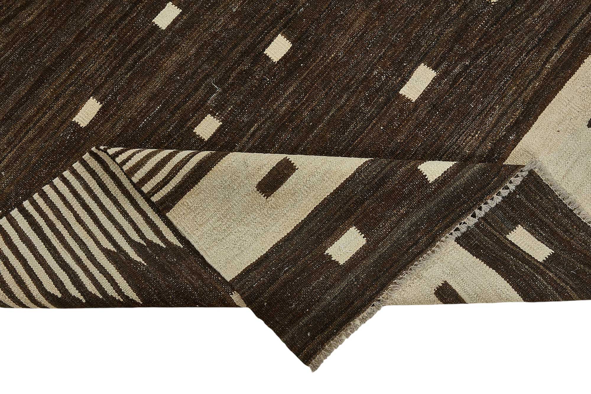 9x12 Contemporary Wool Kilim Rug - 51765