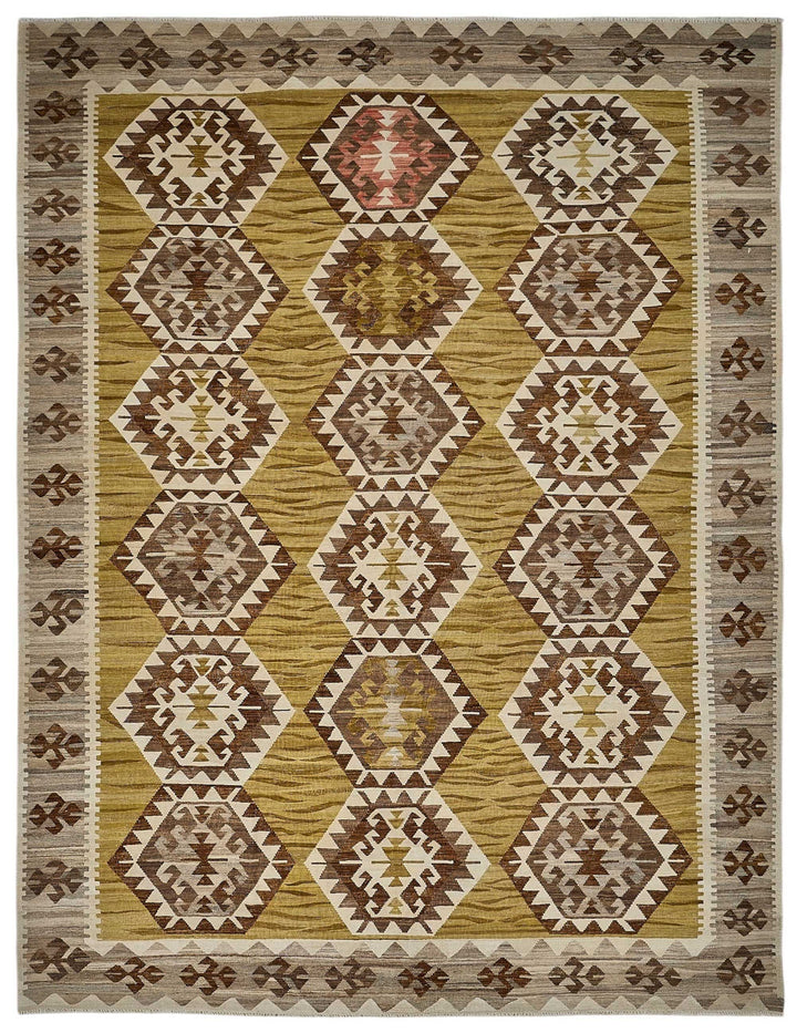 10x14 Contemporary Wool Kilim Rug - 51766