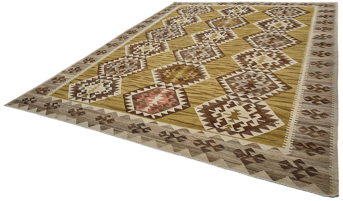 10x14 Contemporary Wool Kilim Rug - 51766