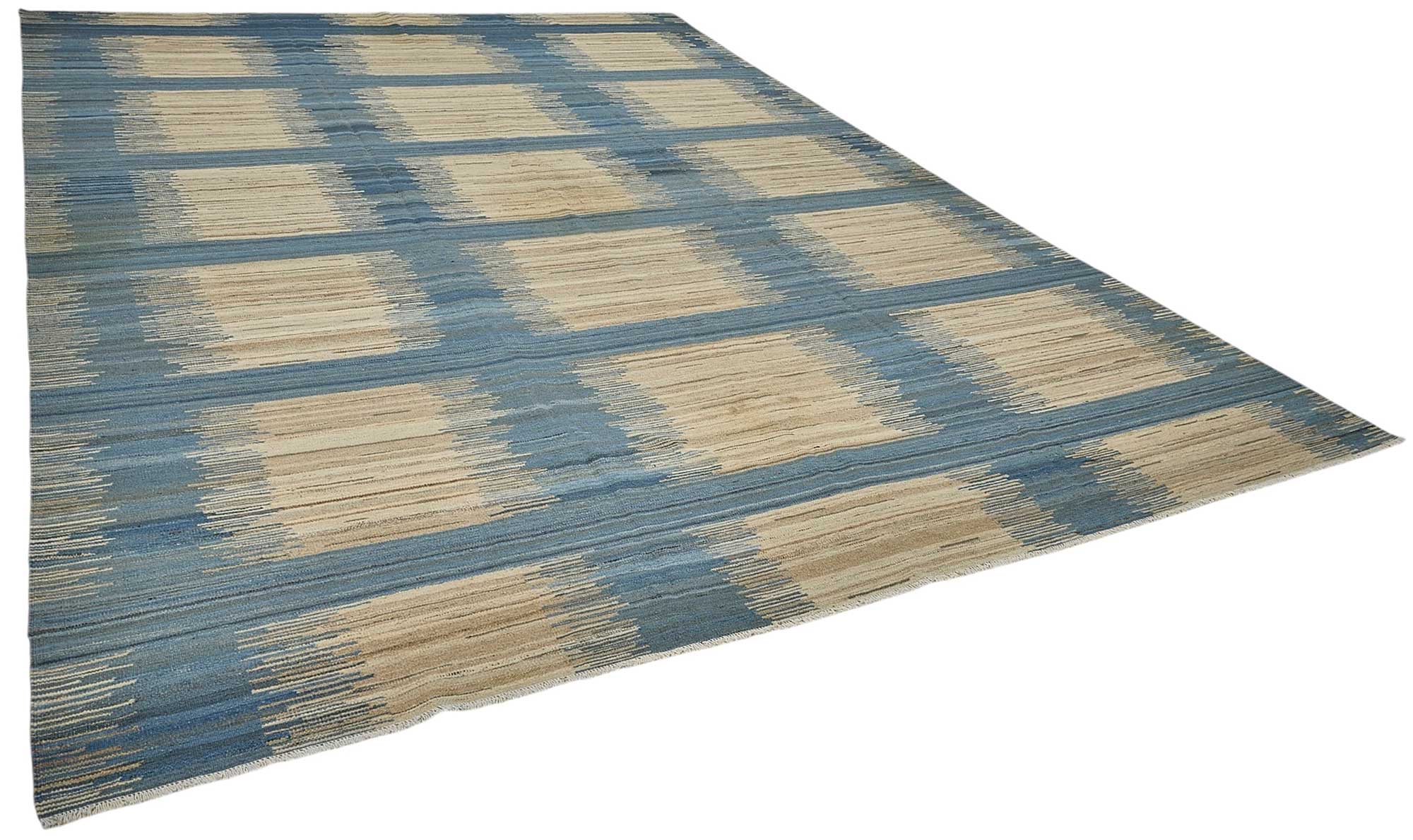 10x14 Contemporary Wool Kilim Rug - 51767