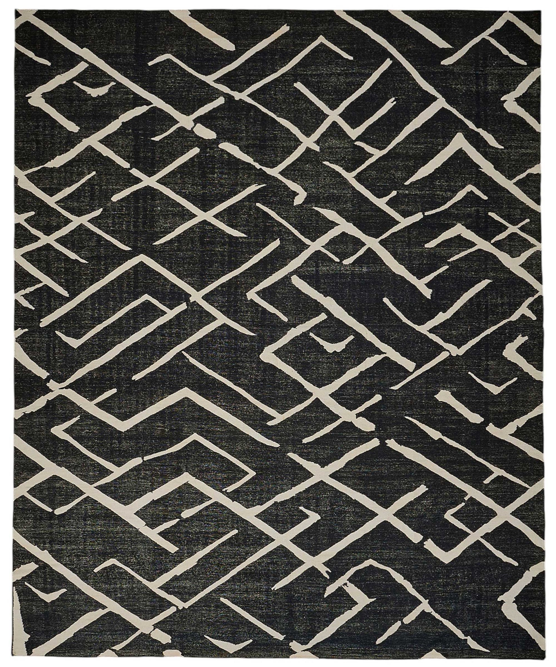 11x14 Contemporary Wool Kilim Rug - 51768