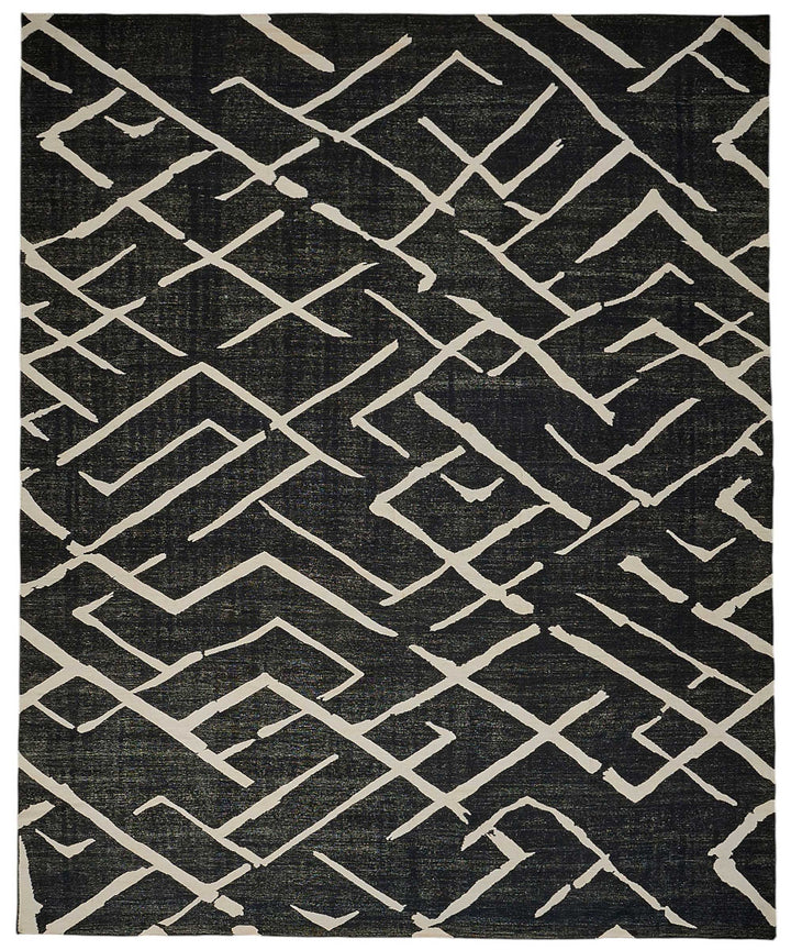 11x14 Contemporary Wool Kilim Rug - 51768