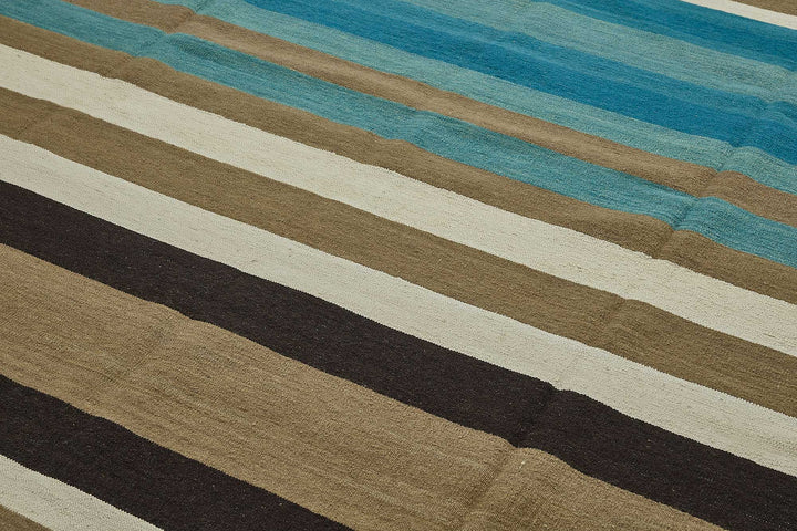 10x14 Contemporary Wool Kilim Rug - 51769