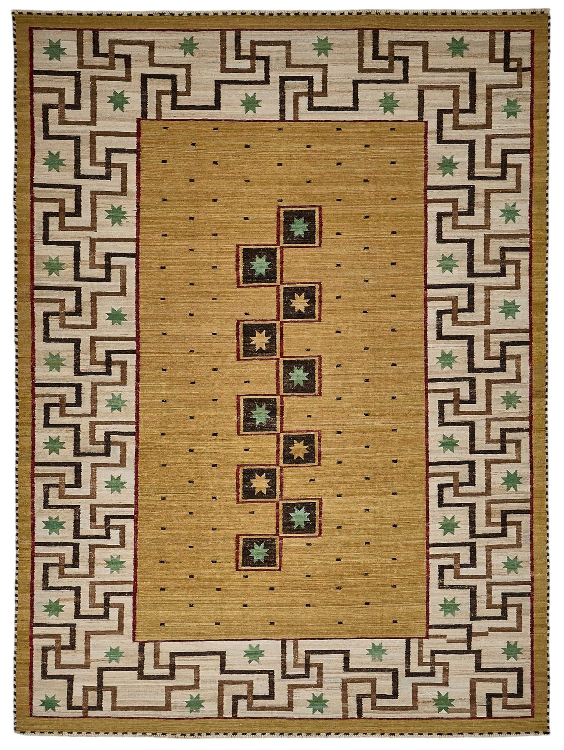 10x14 Contemporary Wool Kilim Rug - 51771