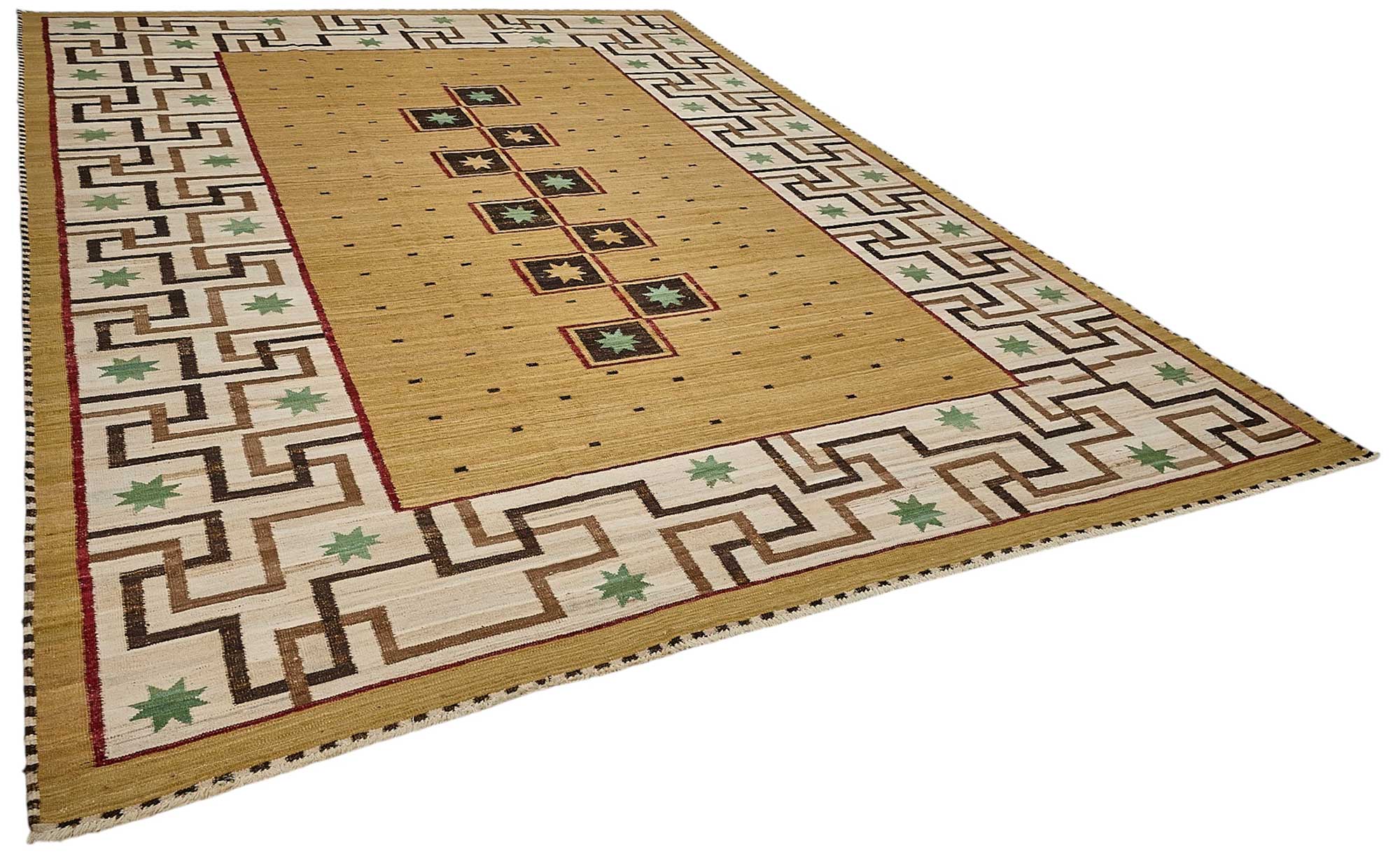 10x14 Contemporary Wool Kilim Rug - 51771