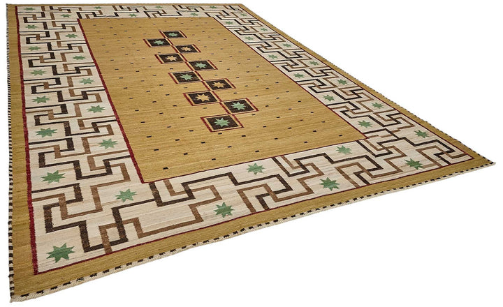 10x14 Contemporary Wool Kilim Rug - 51771