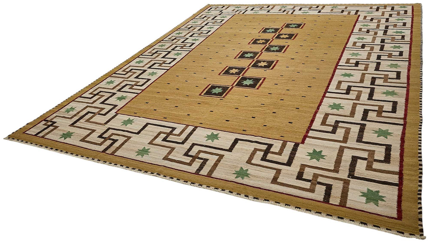 10x14 Contemporary Wool Kilim Rug - 51771