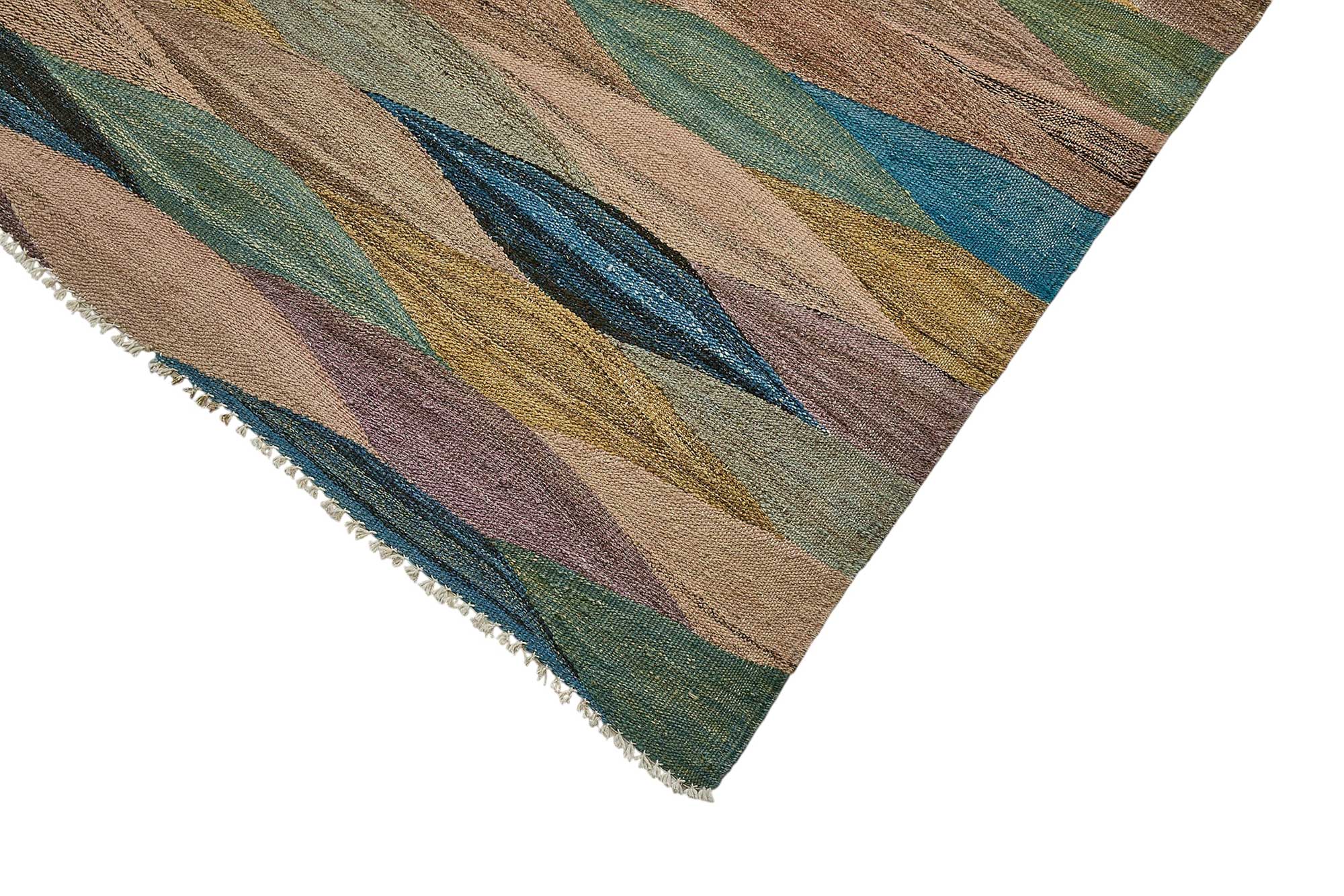 10x14 Contemporary Wool Kilim Rug - 51772