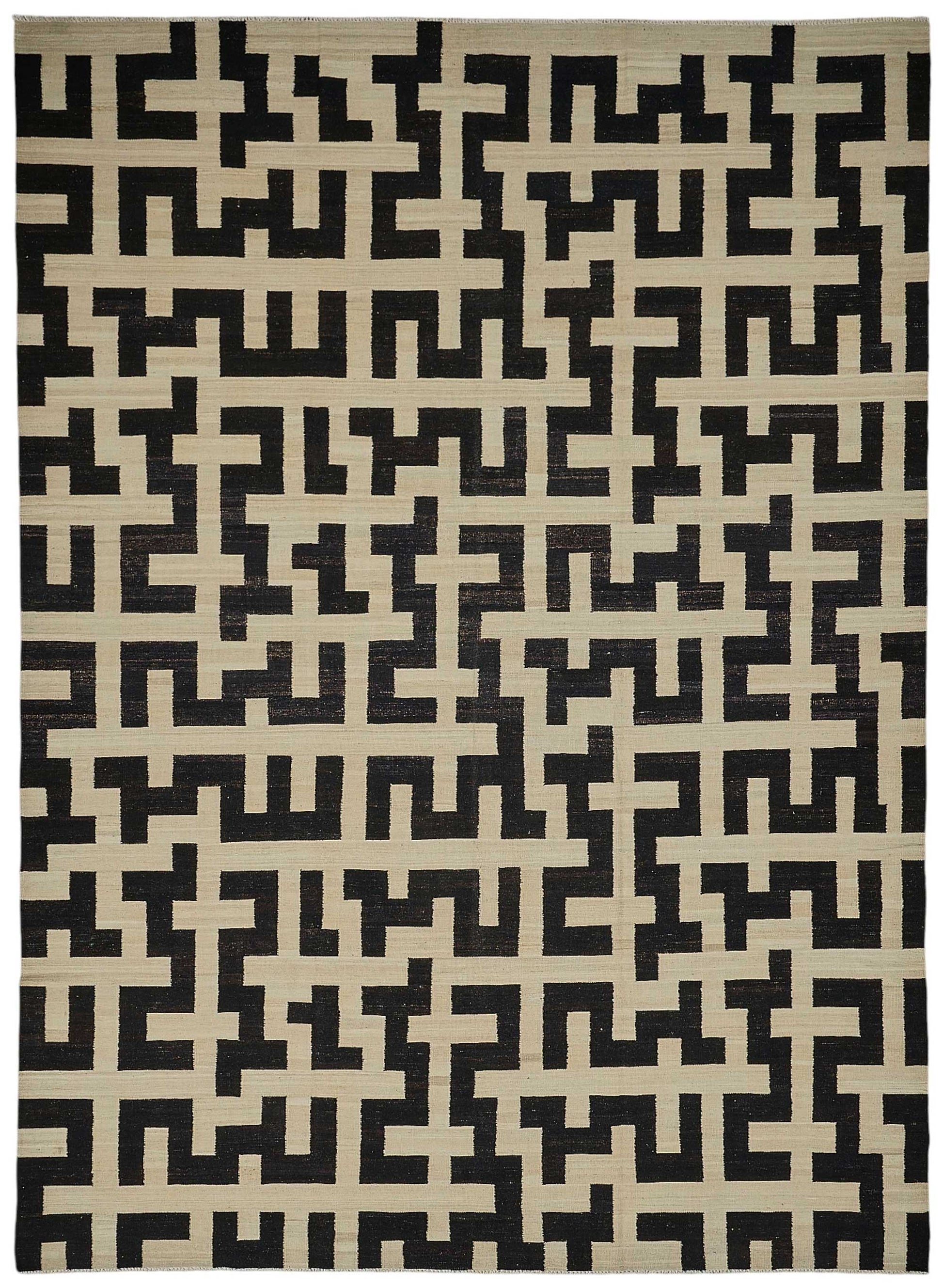 10x14 Contemporary Wool Kilim Rug - 51773
