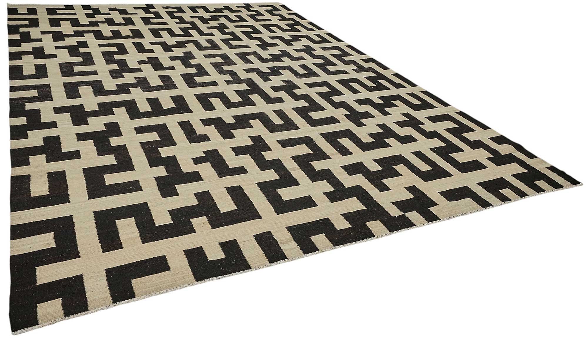 10x14 Contemporary Wool Kilim Rug - 51773