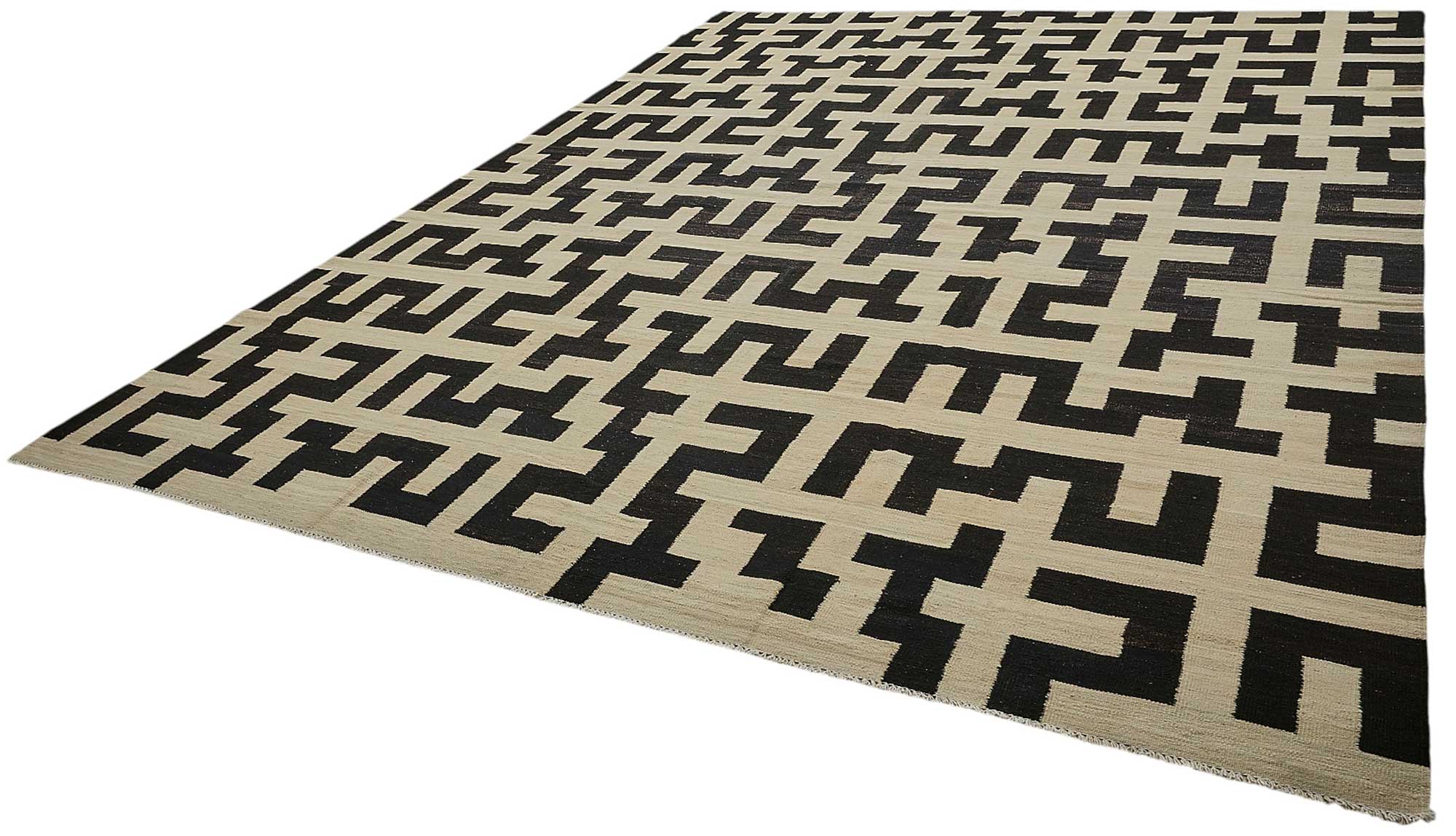 10x14 Contemporary Wool Kilim Rug - 51773
