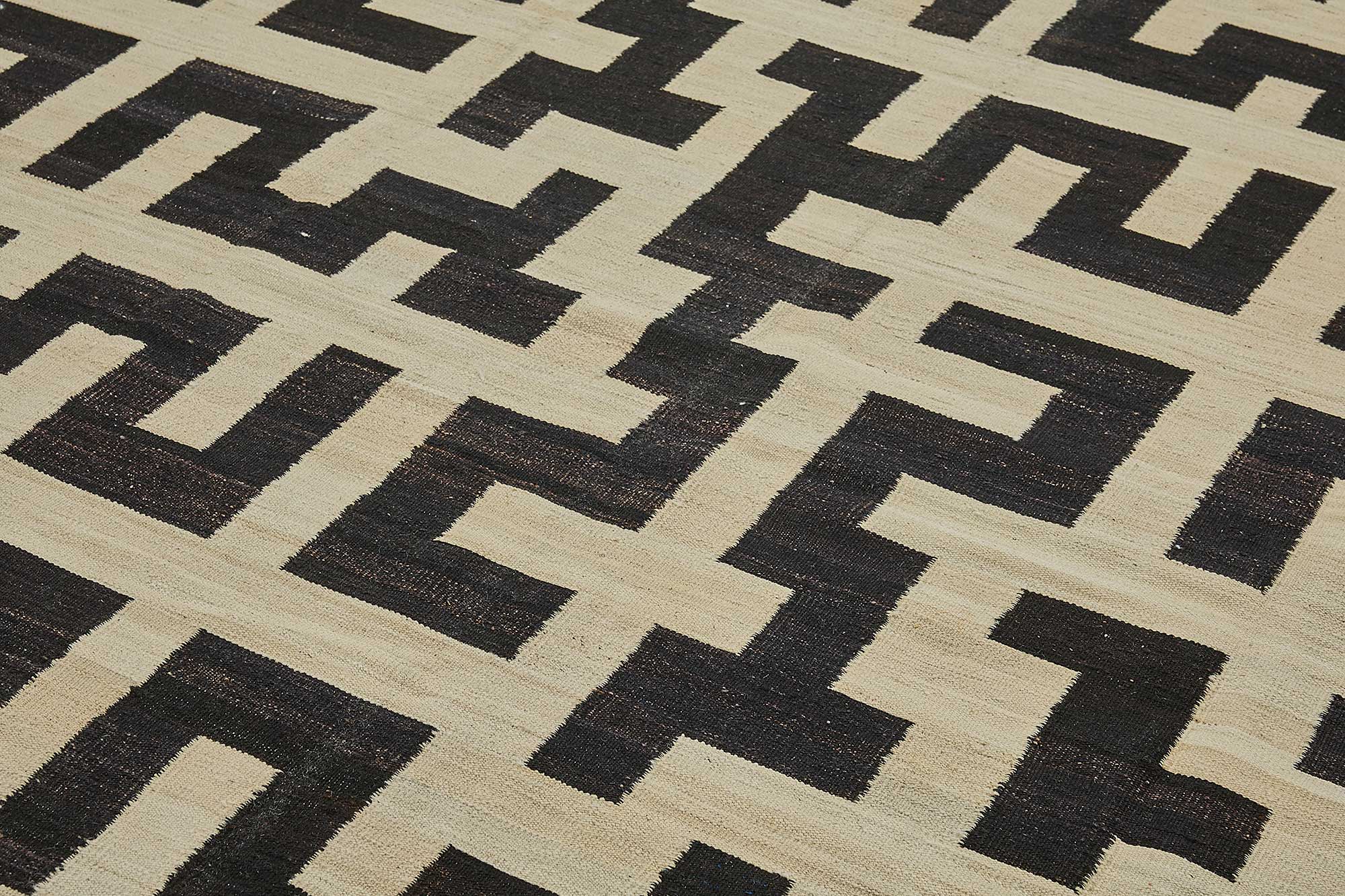 10x14 Contemporary Wool Kilim Rug - 51773