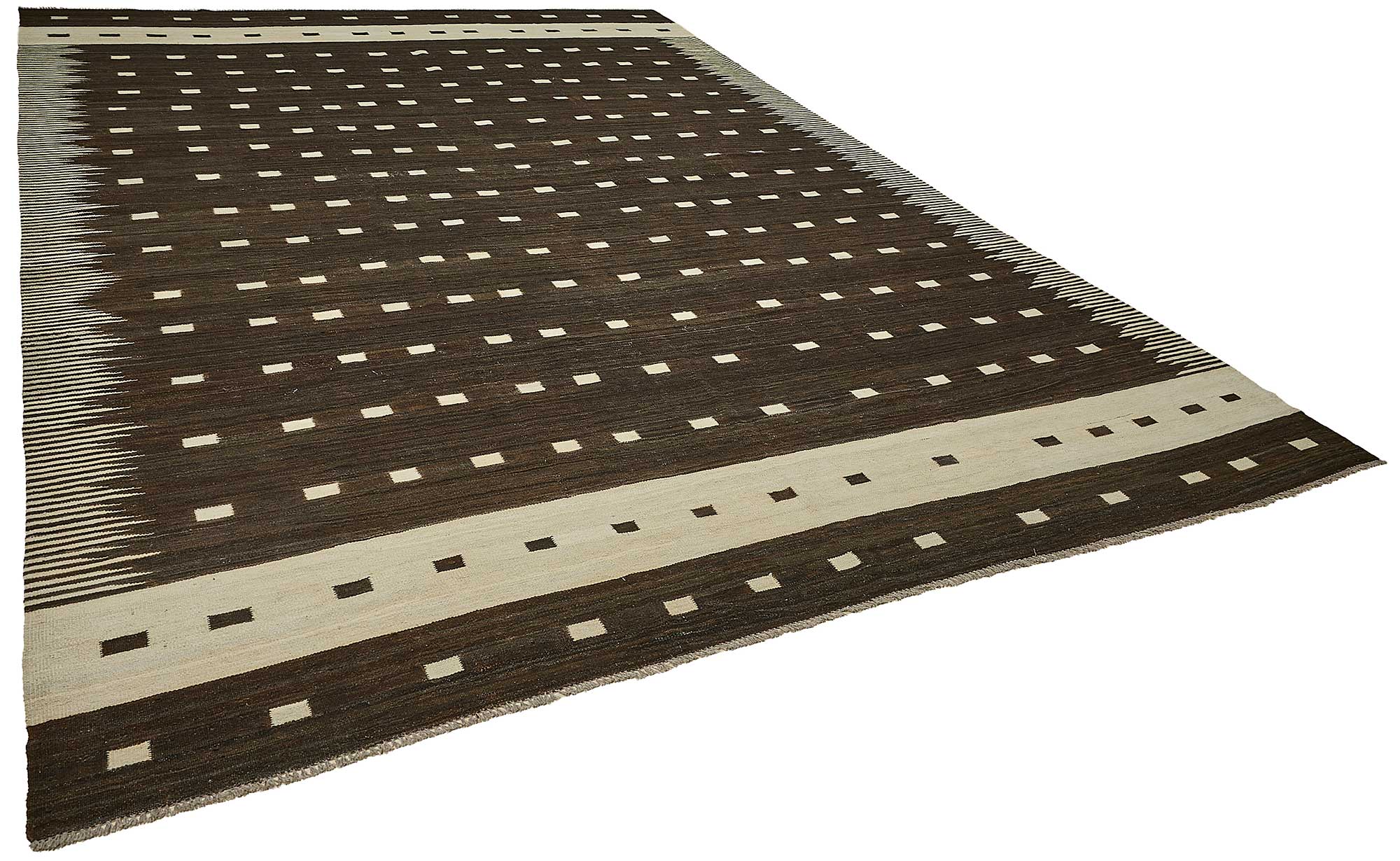 10x14 Contemporary Wool Kilim Rug - 51774
