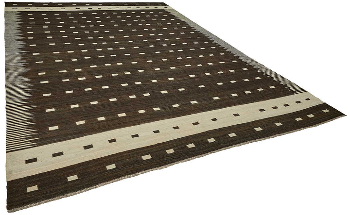 10x14 Contemporary Wool Kilim Rug - 51774