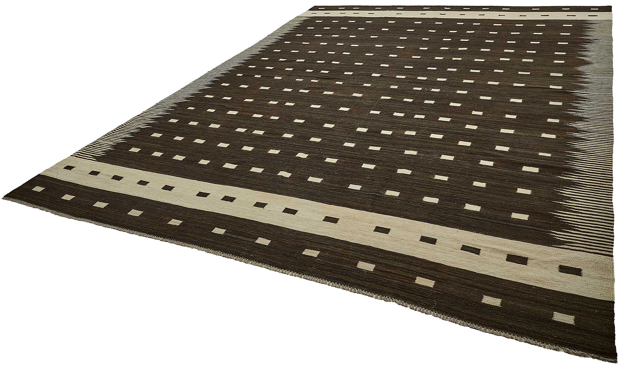 10x14 Contemporary Wool Kilim Rug - 51774