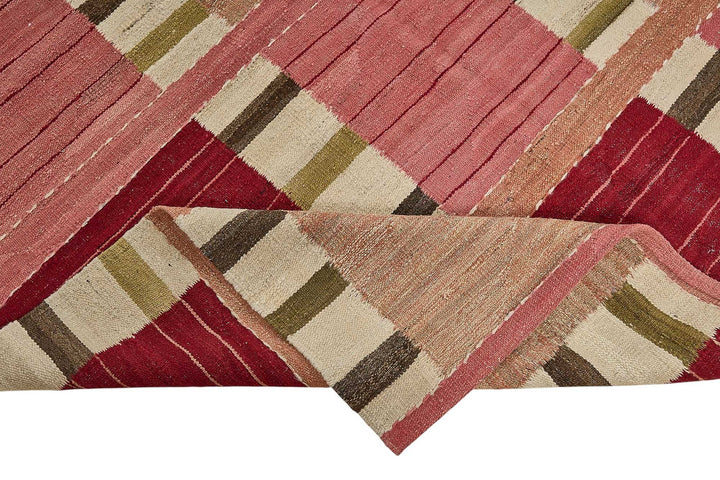 9x12 Contemporary Wool Kilim Rug - 51777
