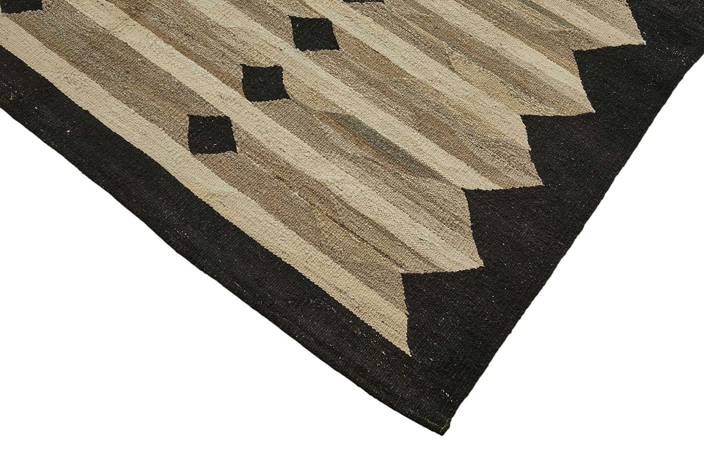 9x11 Contemporary Wool Kilim Rug - 51778