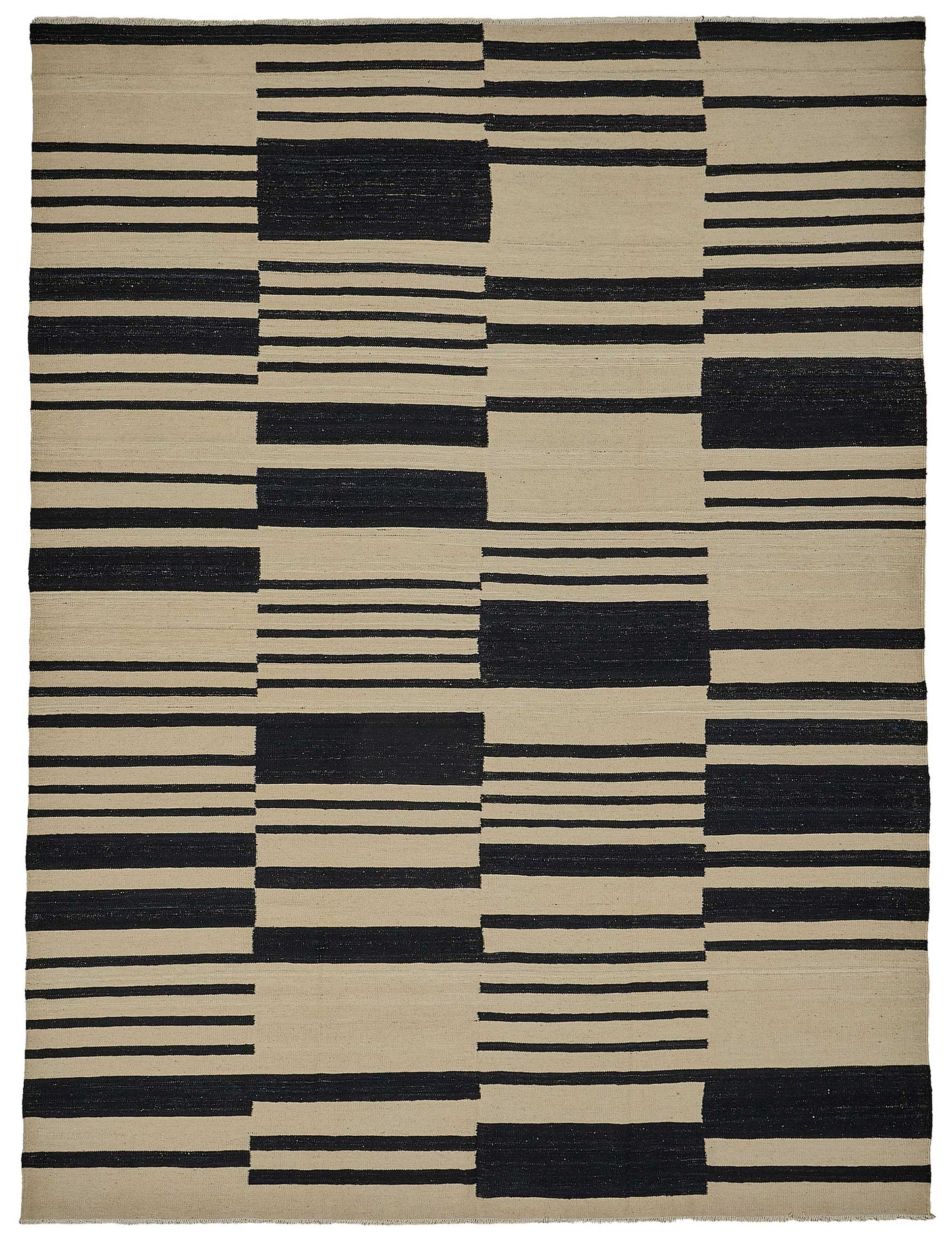 9x12 Contemporary Wool Kilim Rug - 51780