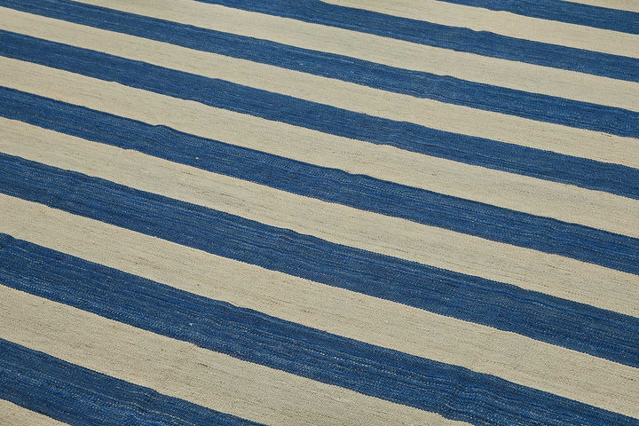 9x12 Contemporary Wool Kilim Rug - 51781