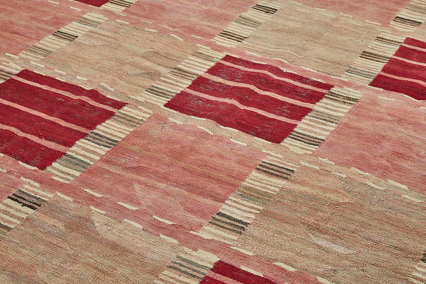 9x12 Contemporary Wool Kilim Rug - 51783