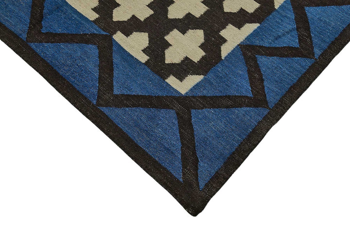 9x12 Contemporary Wool Kilim Rug - 51784